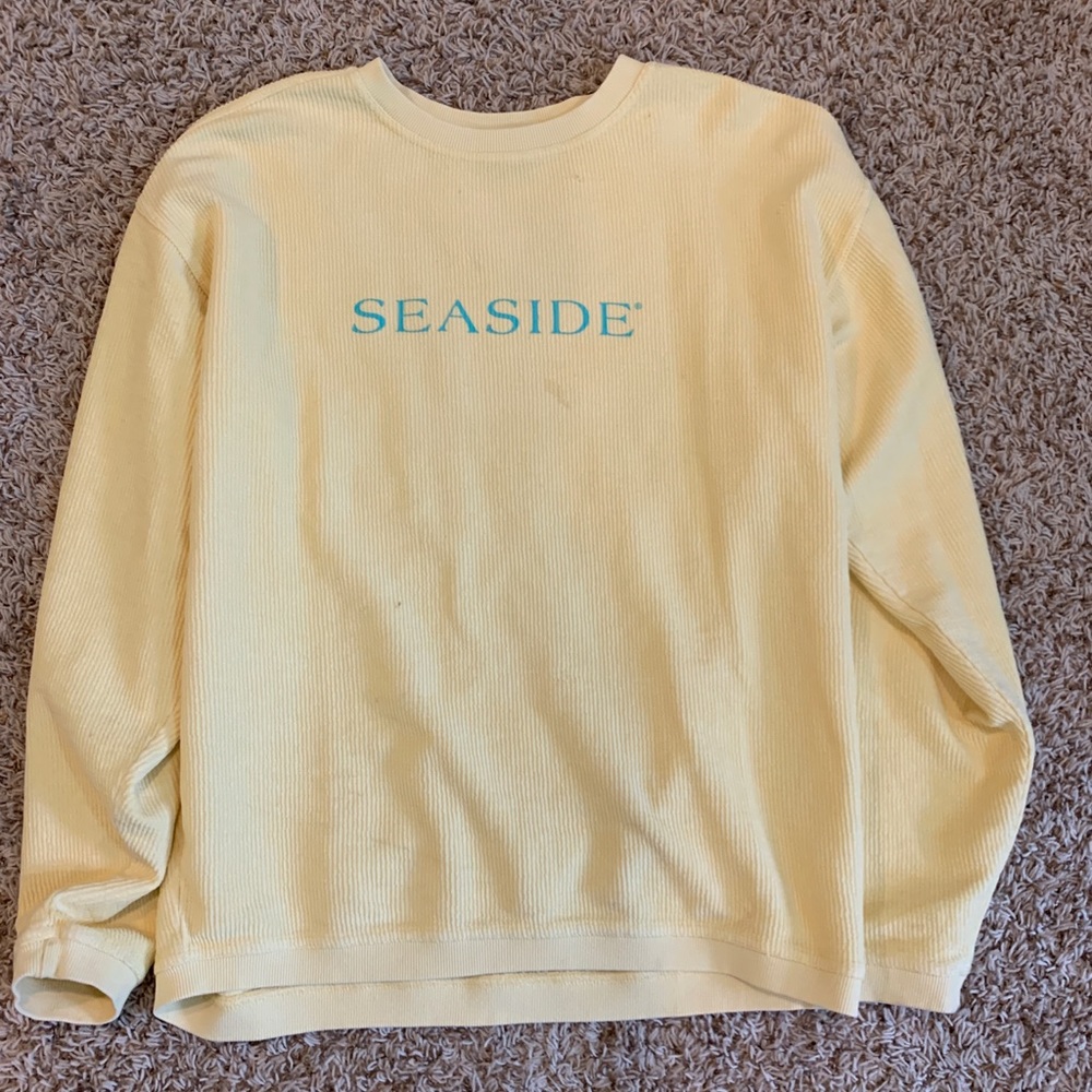 Seaside Ribbed Sweatshirt